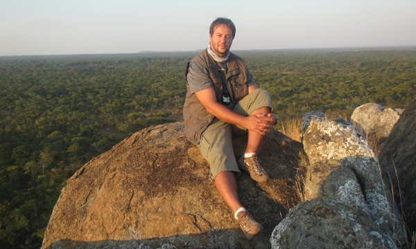 Západ slunce nad Malawi